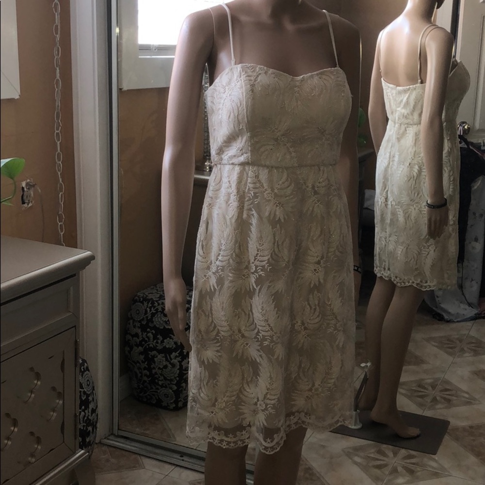 Nude dress